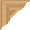 Ekena Millwork Traditional Traditional Rough Sawn Bracket, Western Red Cedar, 6"W x 18"D x 18"H BKT06X18X18TRA01RWR - alternate 2